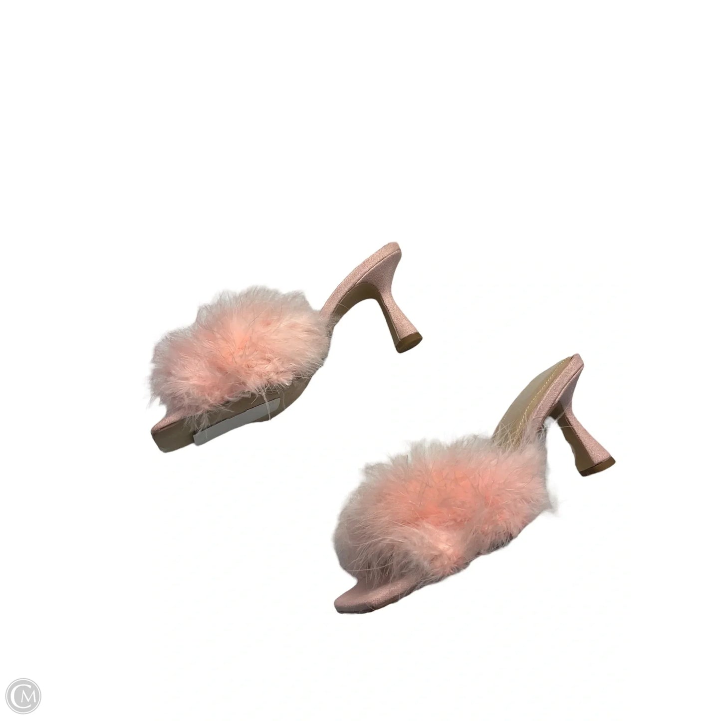 Sandals Heels Kitten By Charles By Charles David In Pink, Size: 6.5