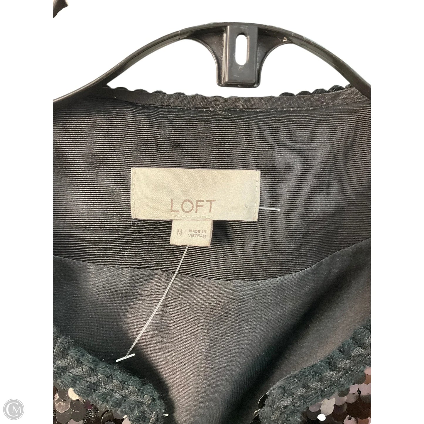Jacket Other By Loft In Black, Size: M