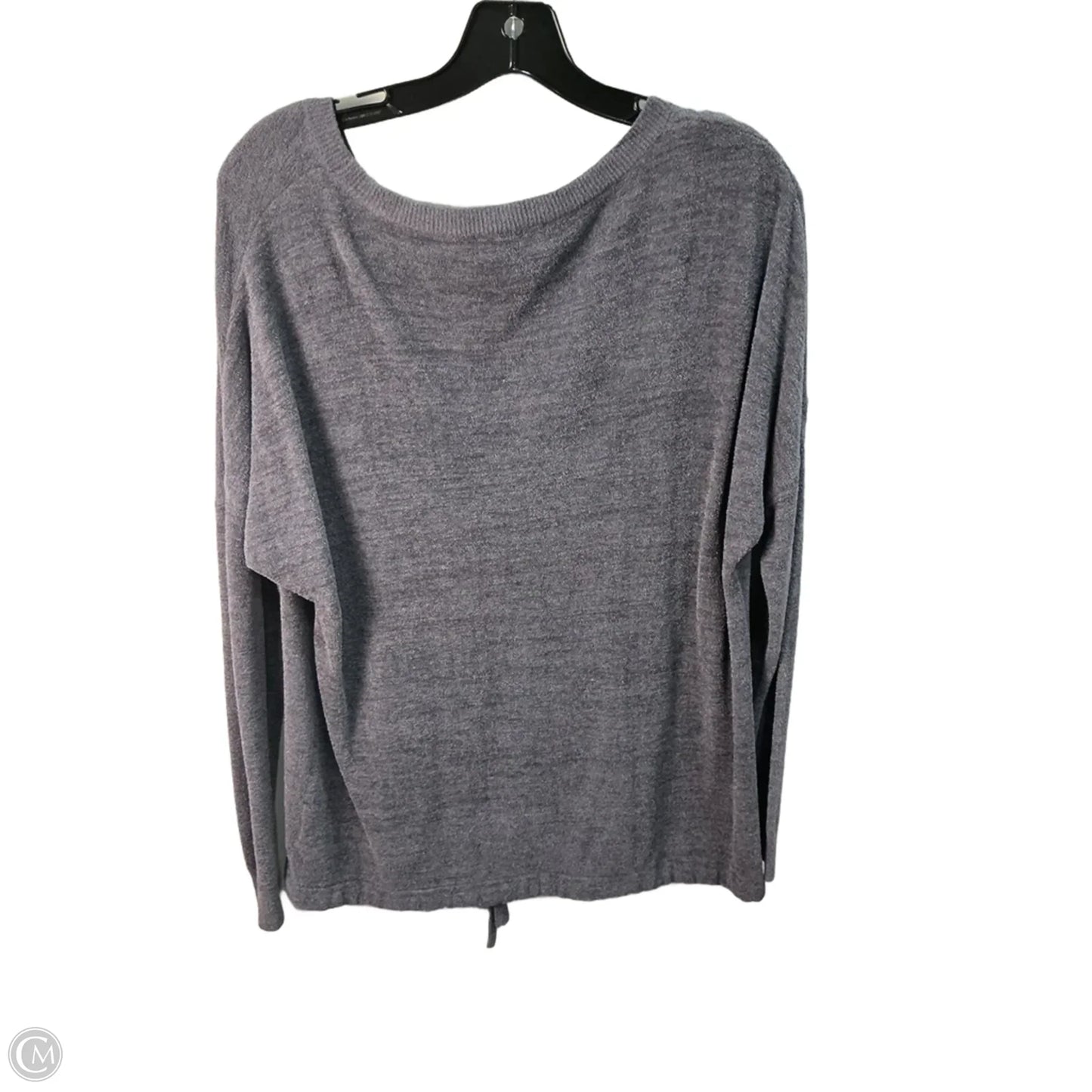 Top Long Sleeve By Barefoot Dreams In Grey, Size: M