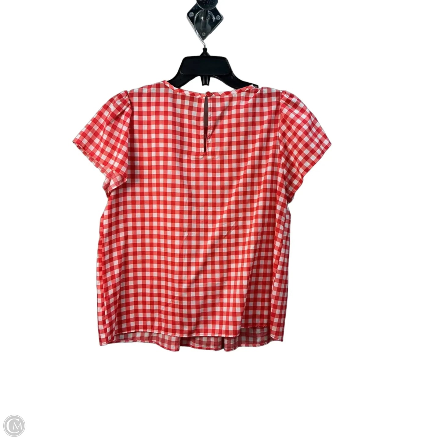 Top Short Sleeve By Ann Taylor In Red, Size: Xs