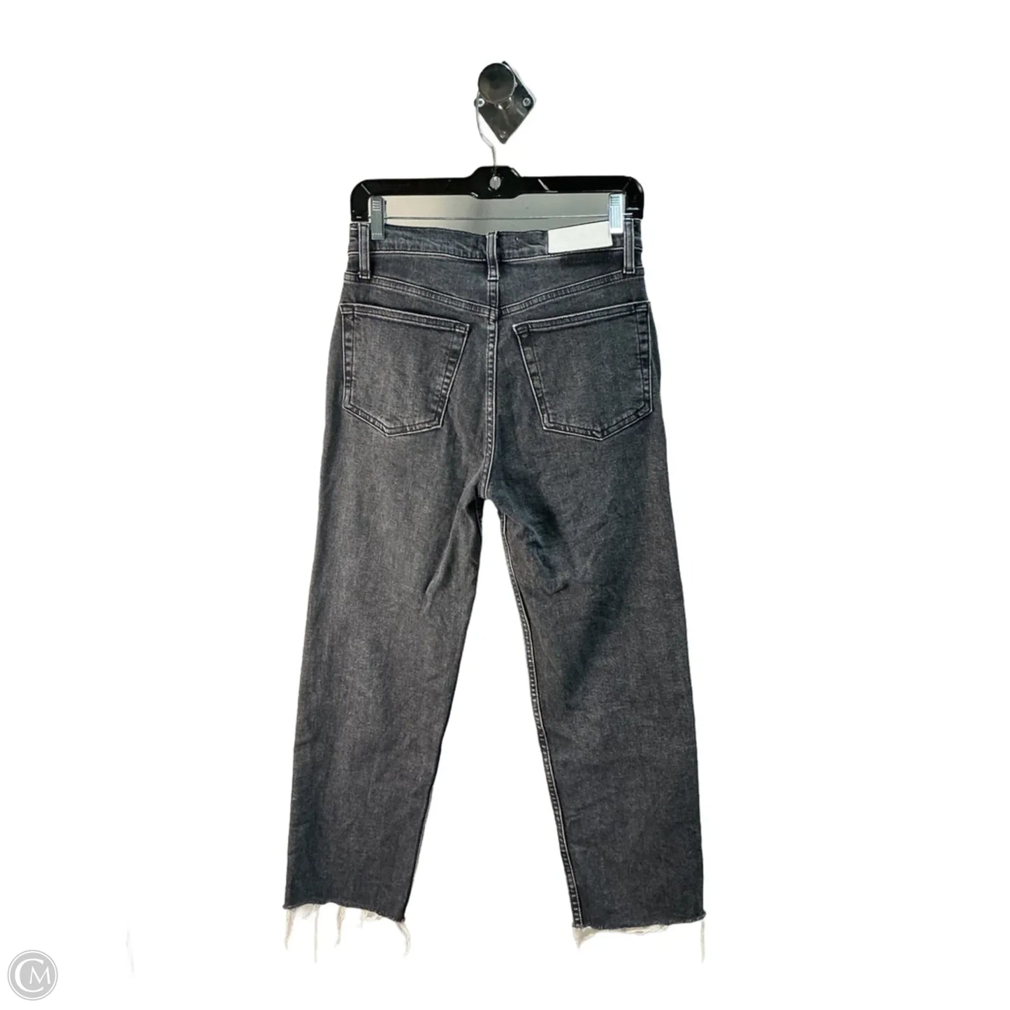 Jeans Straight By Nordstrom In Grey Denim, Size: 6