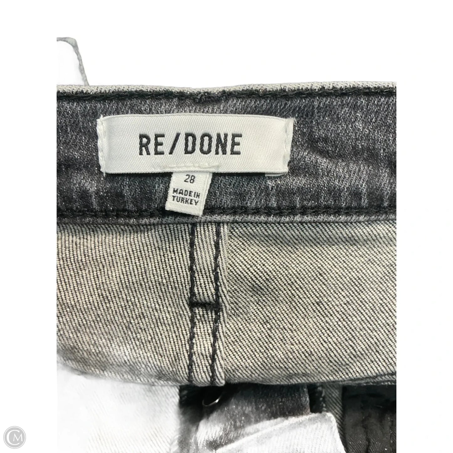 Jeans Straight By Nordstrom In Grey Denim, Size: 6