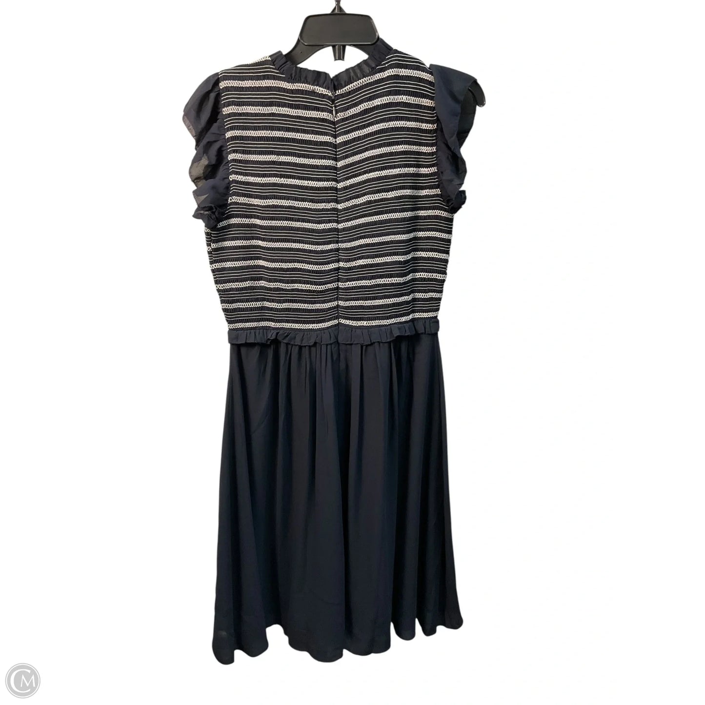 Dress Casual Short By Ann Taylor In Blue, Size: S