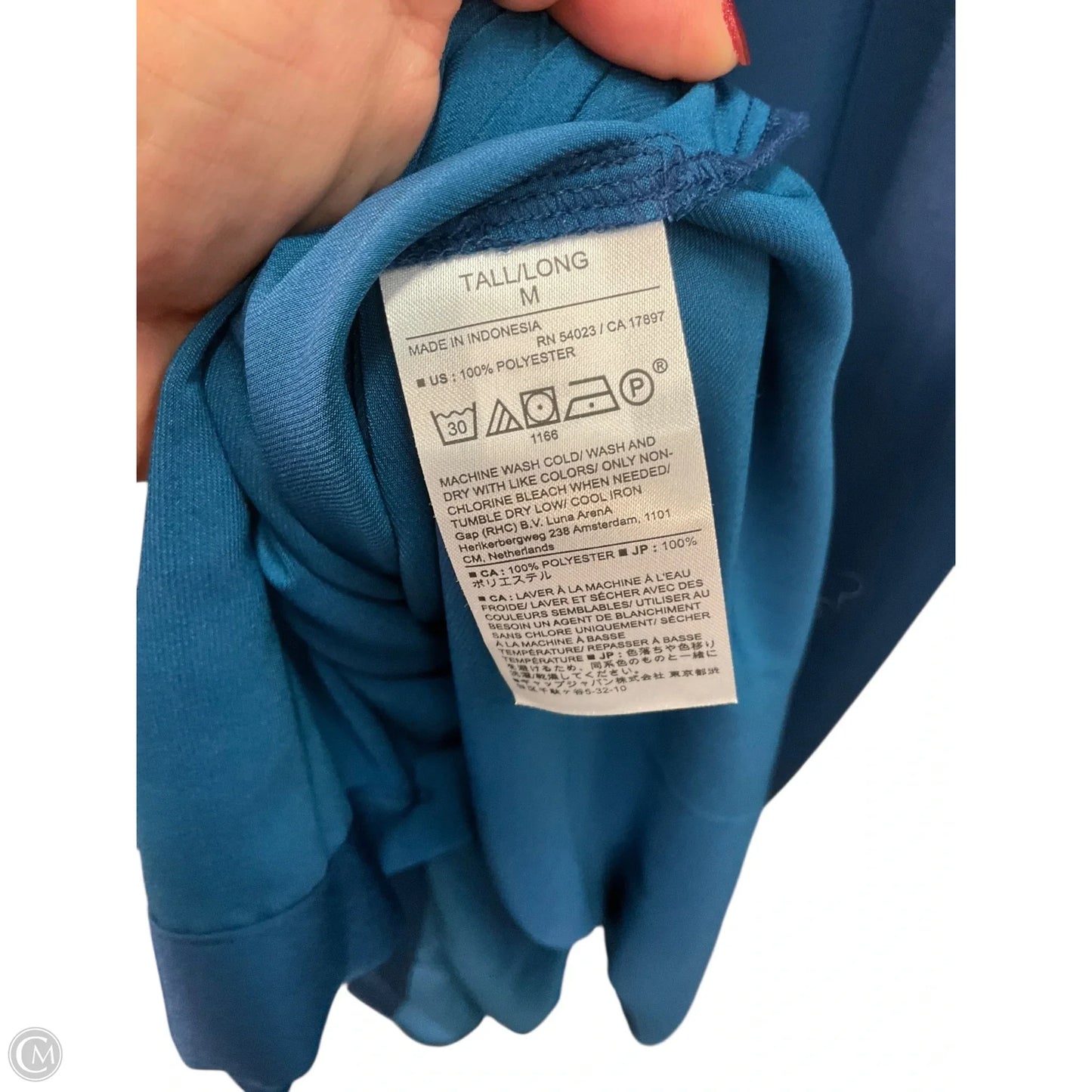 Dress Casual Maxi By Banana Republic In Blue, Size: M