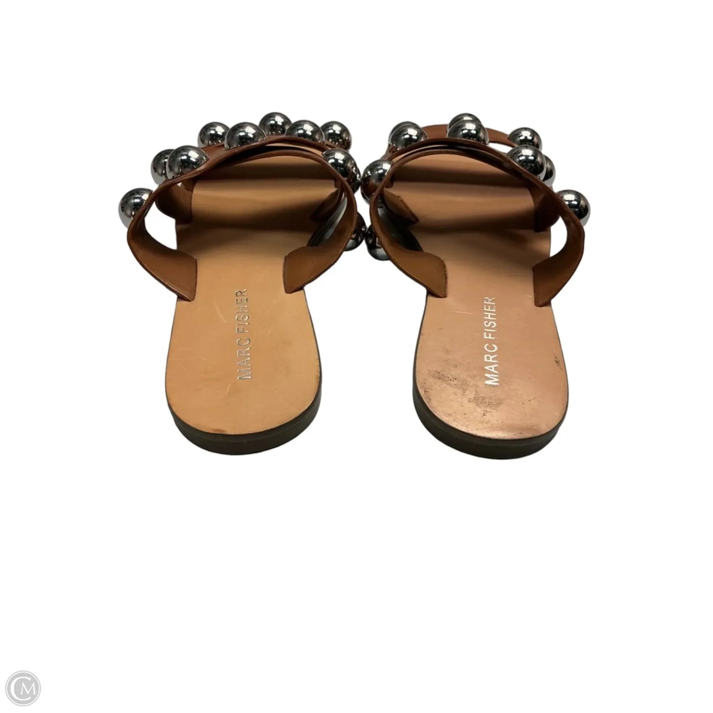 Sandals Flats By Marc Fisher In Brown, Size: 5.5