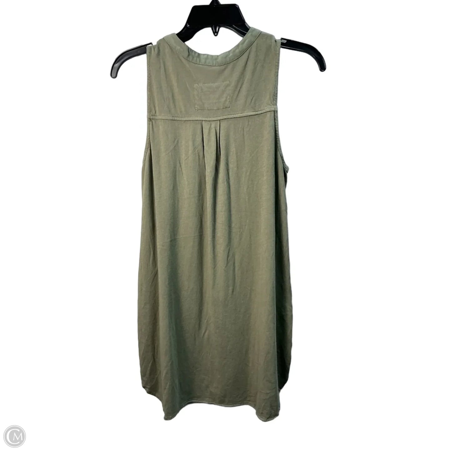 Top Sleeveless By Maeve In Green, Size: M