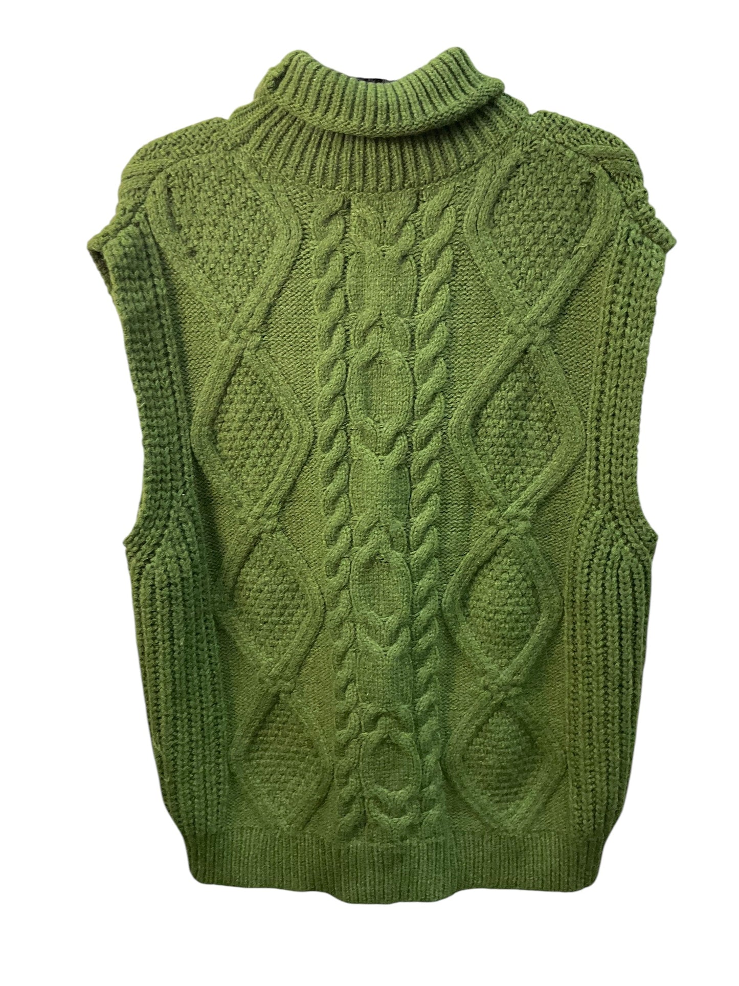 Vest Sweater By Anthropologie In Green, Size: S