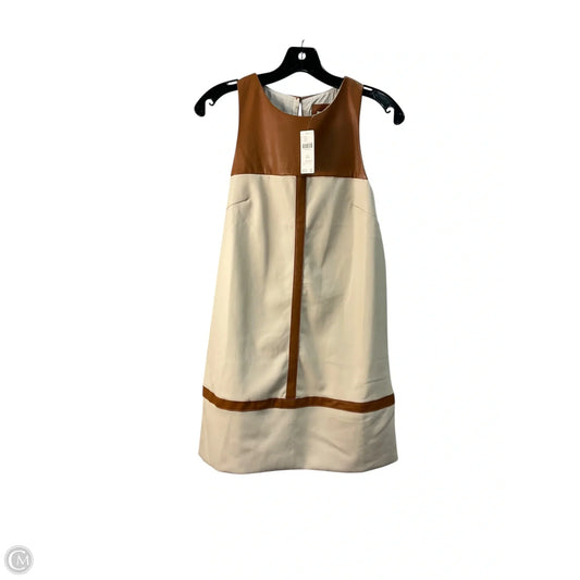 Dress Work By Anthropologie In Brown & Cream, Size: Xxs