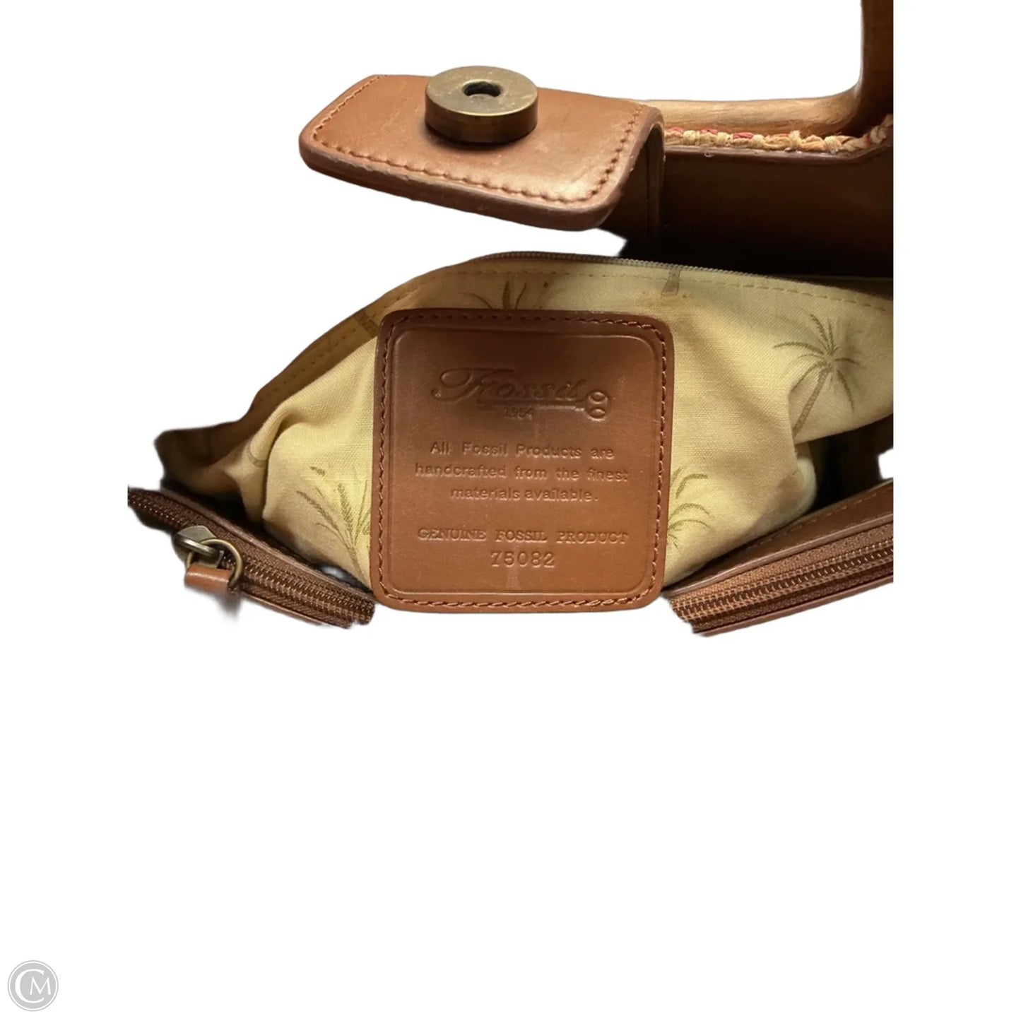 Handbag By Fossil, Size: Medium