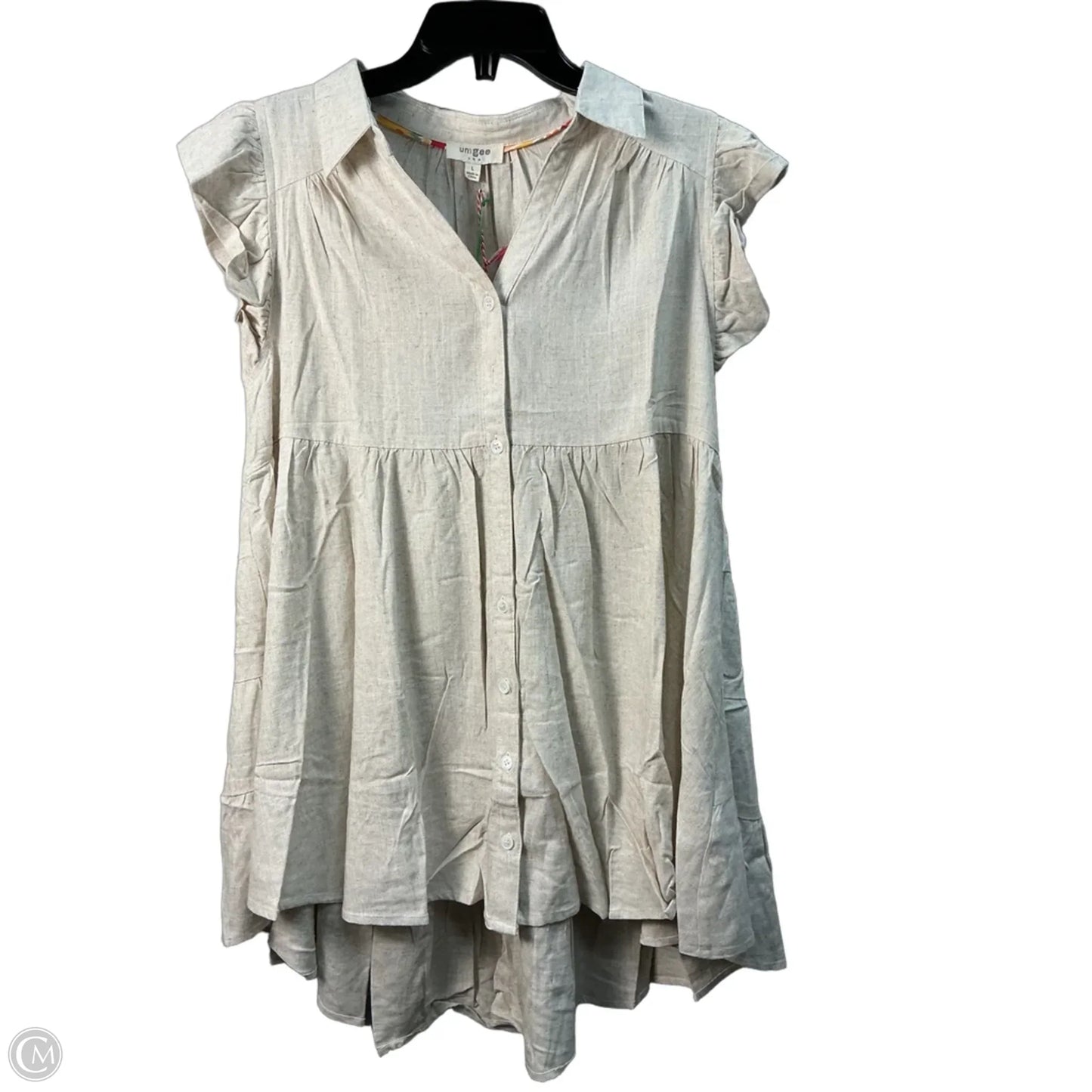 Dress Casual Midi By Umgee In Cream, Size: L