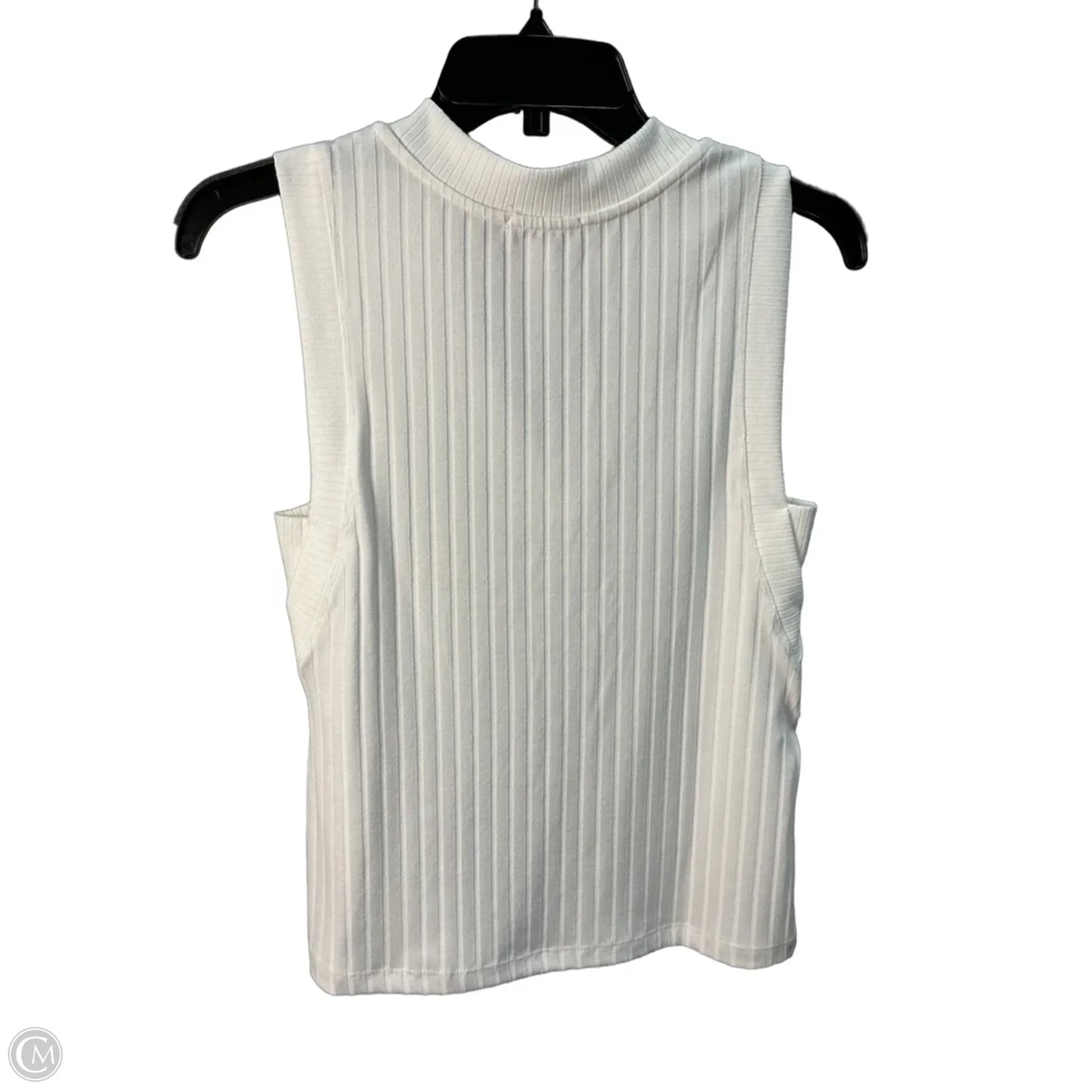 Top Sleeveless By Evereve In White, Size: Xs