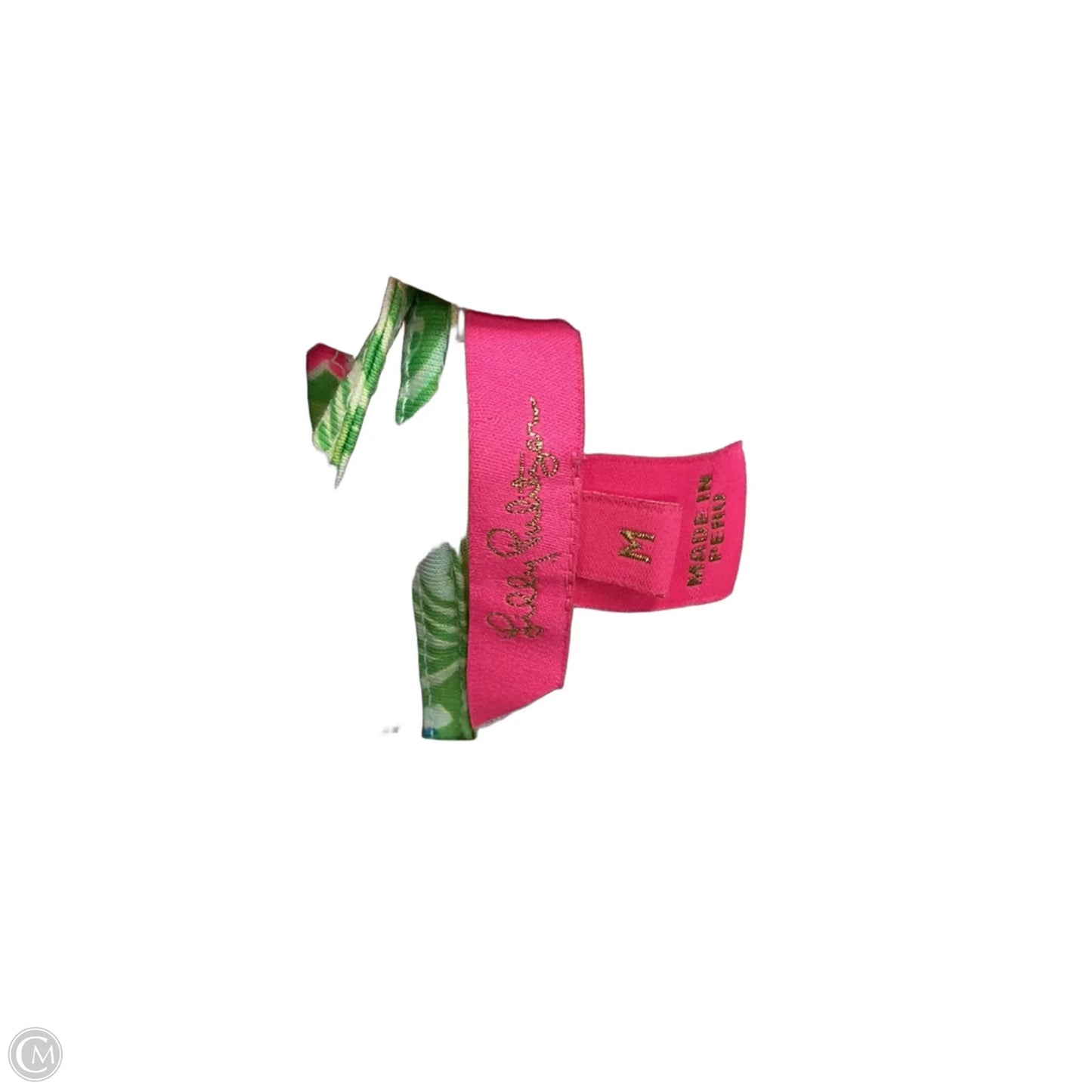 Dress Designer By Lilly Pulitzer In Green & Pink, Size: M
