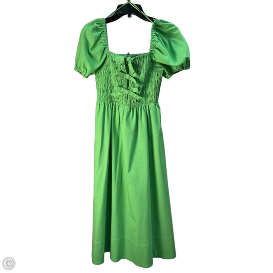 Dress Casual Midi By Astr In Green, Size: S