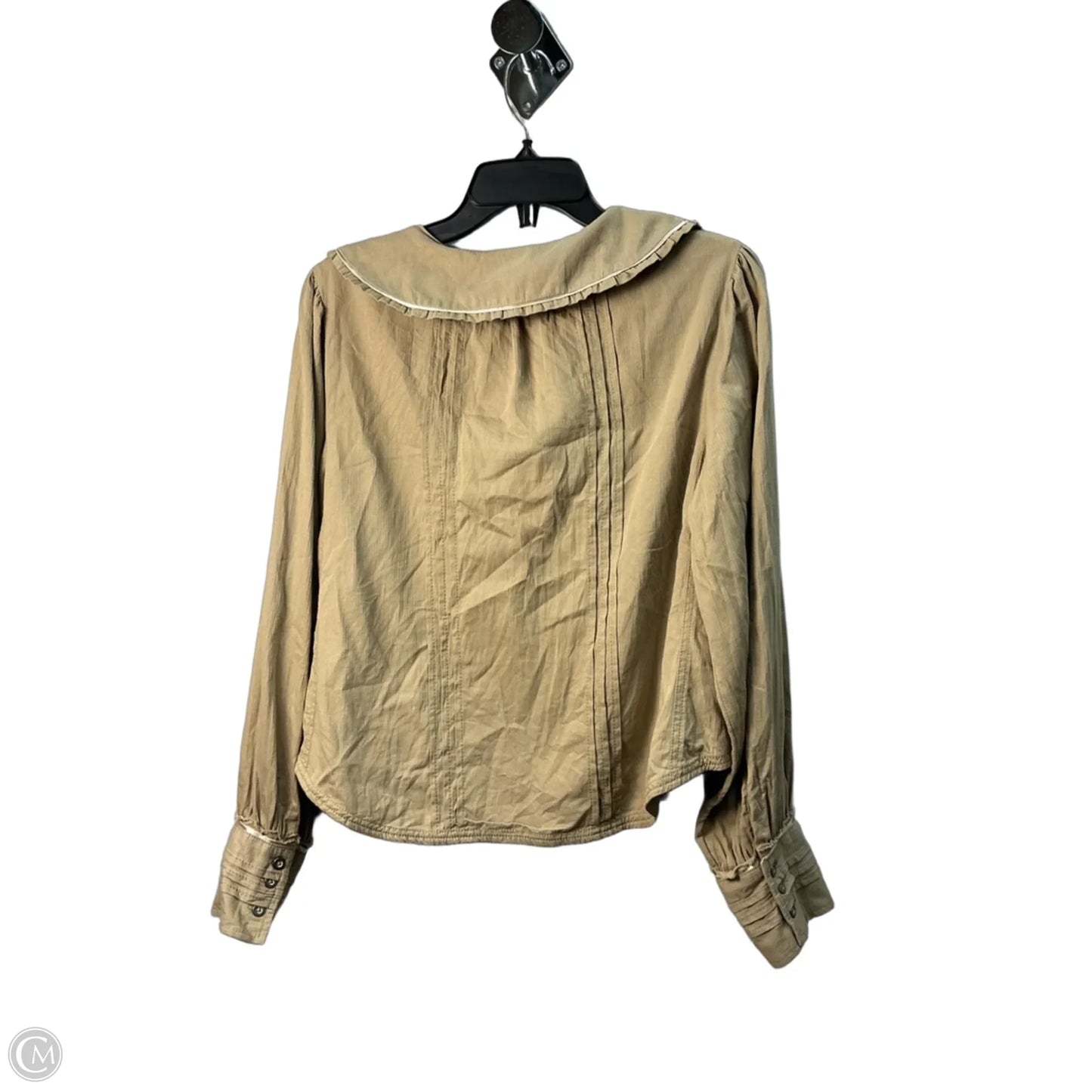 Top Long Sleeve By We The Free In Green, Size: S