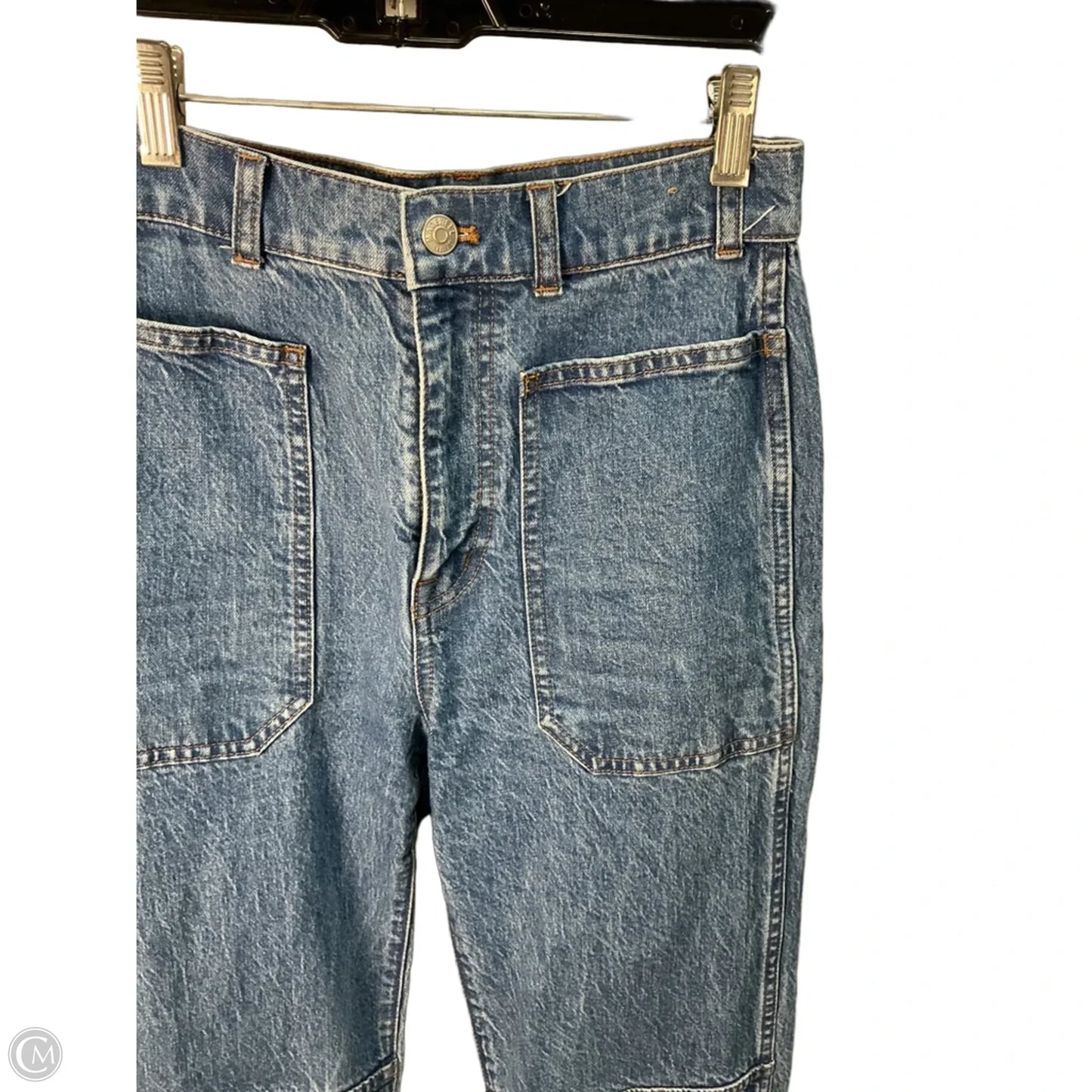 Jeans Straight By Madewell In Blue, Size: 2