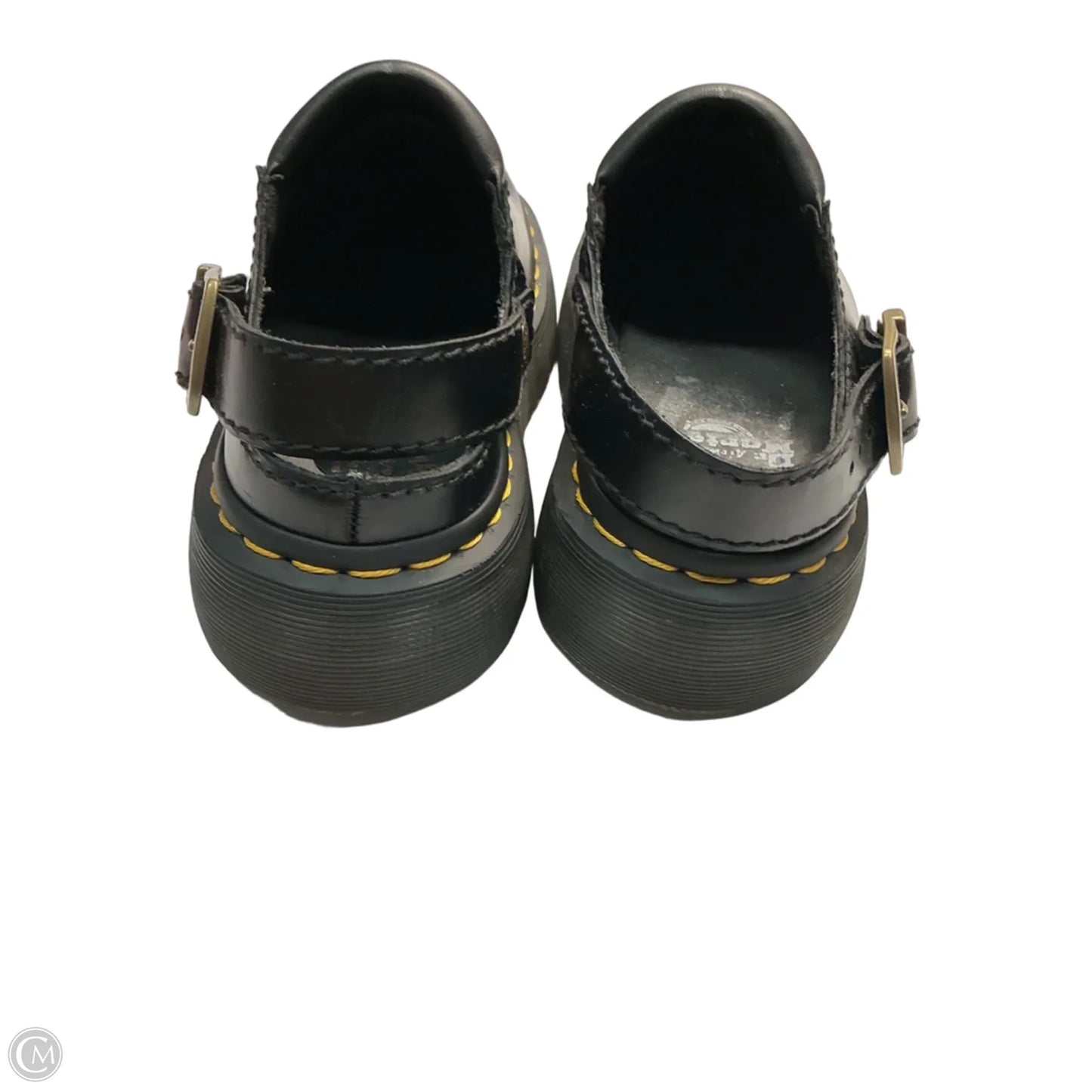 Shoes Flats By Dr Martens In Black, Size: 5