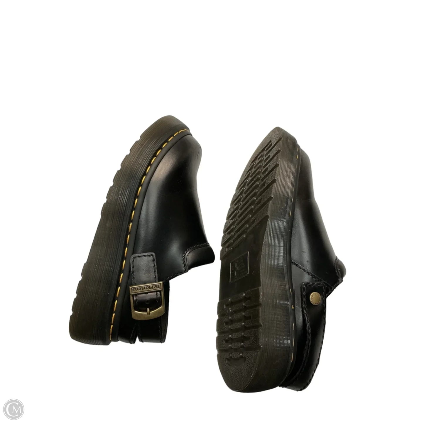 Shoes Flats By Dr Martens In Black, Size: 5
