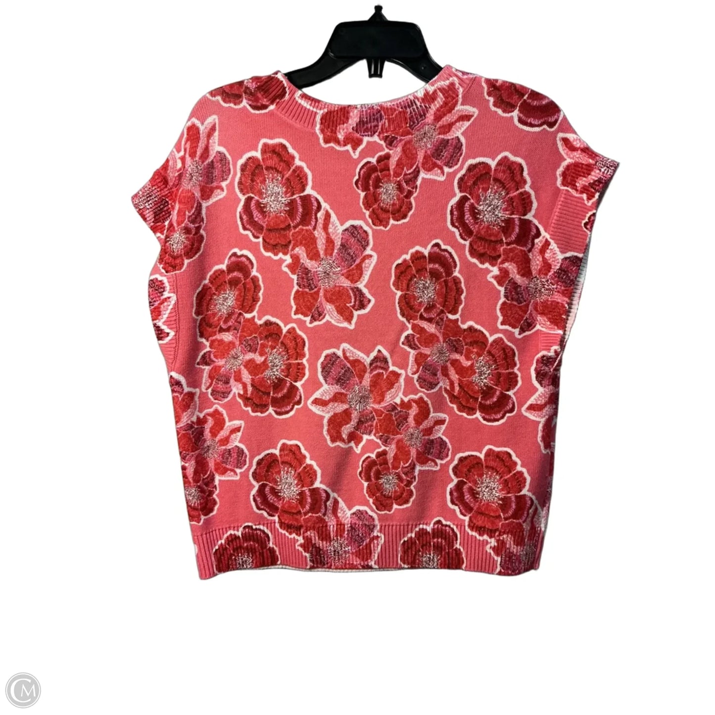 Top Sleeveless By Loft In Pink, Size: S