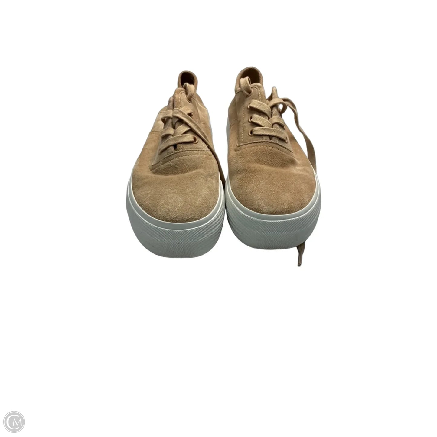 Shoes Sneakers By Vince In Tan, Size: 7.5