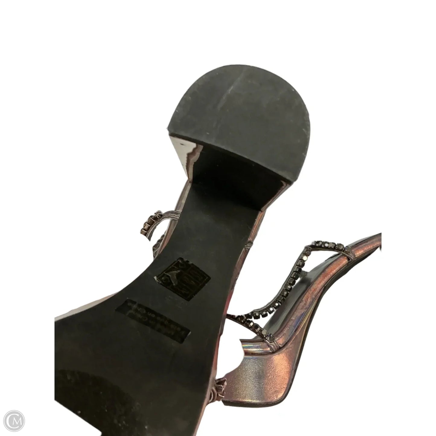 Sandals Heels Block By Jeffrey Campbell In Purple, Size: 7.5