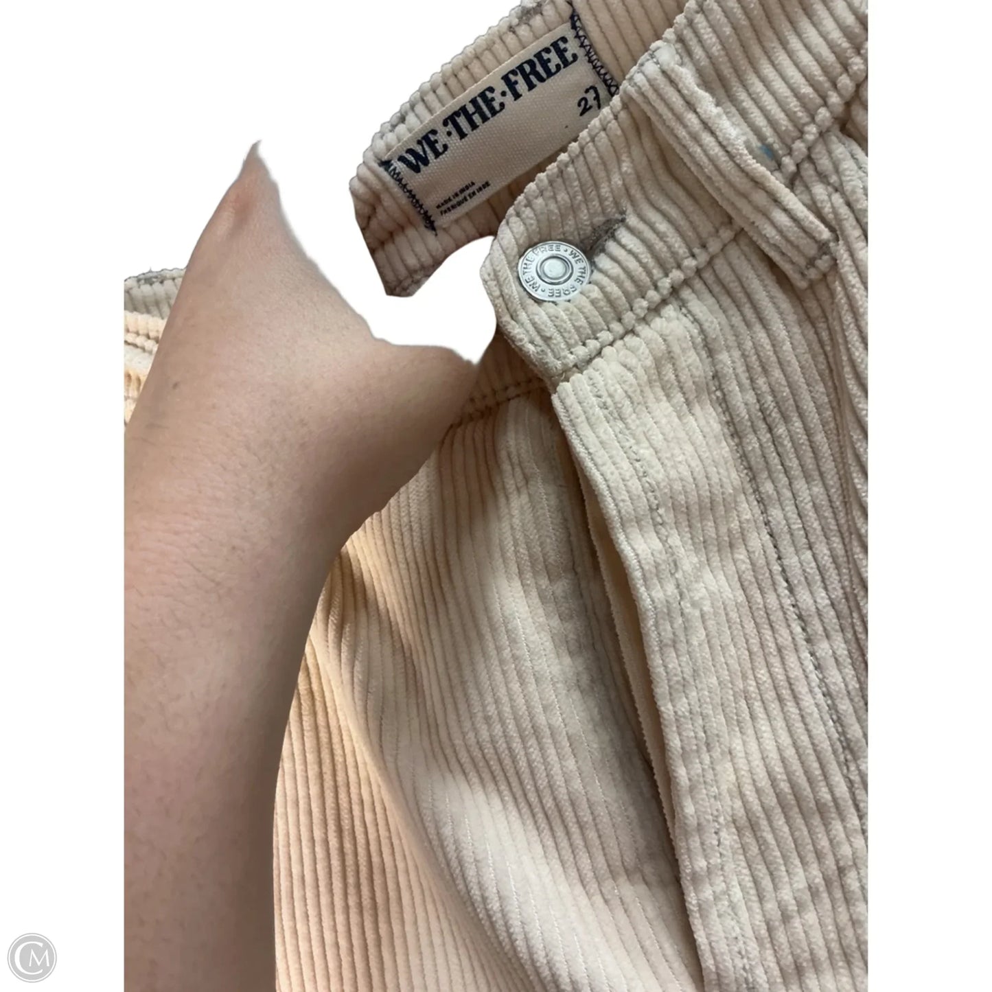 Pants Corduroy By We The Free In Cream, Size: 4