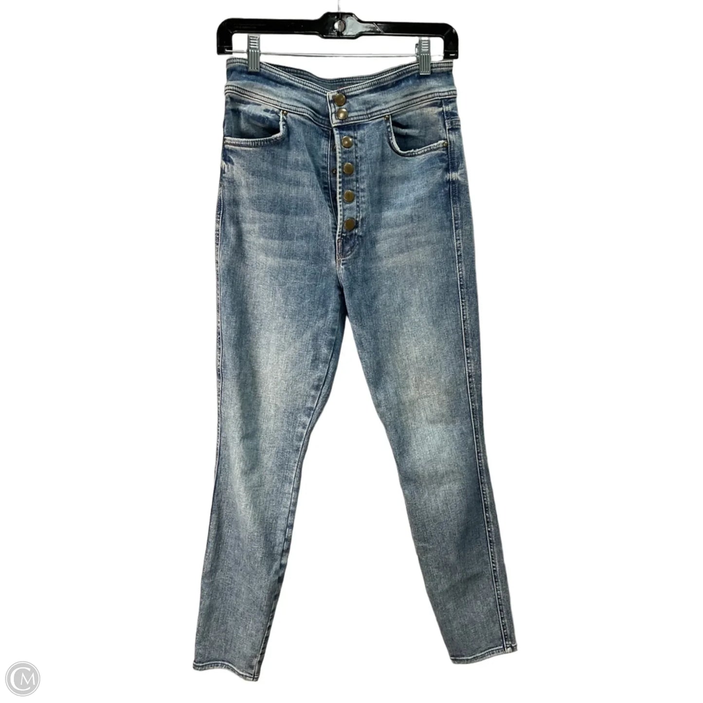 Jeans Skinny By Mother In Blue, Size: 6