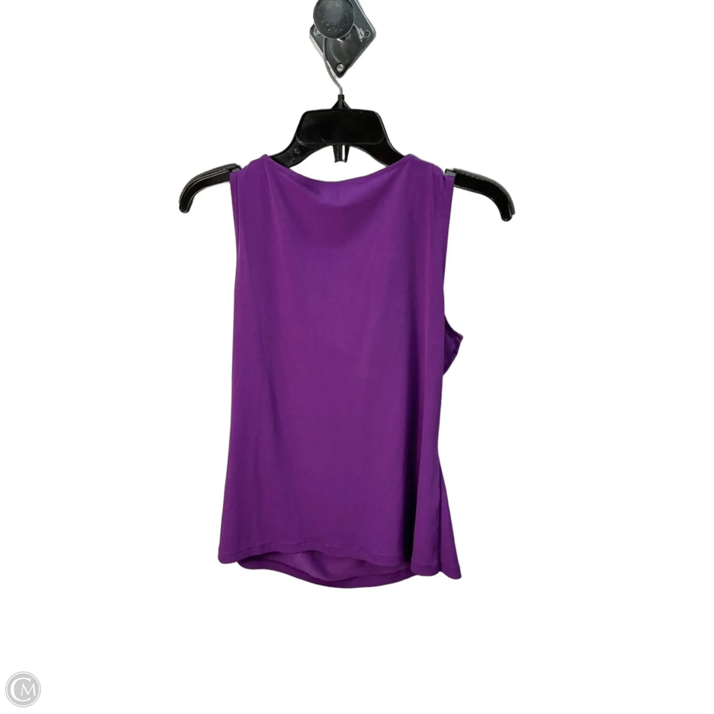 Top Sleeveless By Calvin Klein In Purple, Size: M