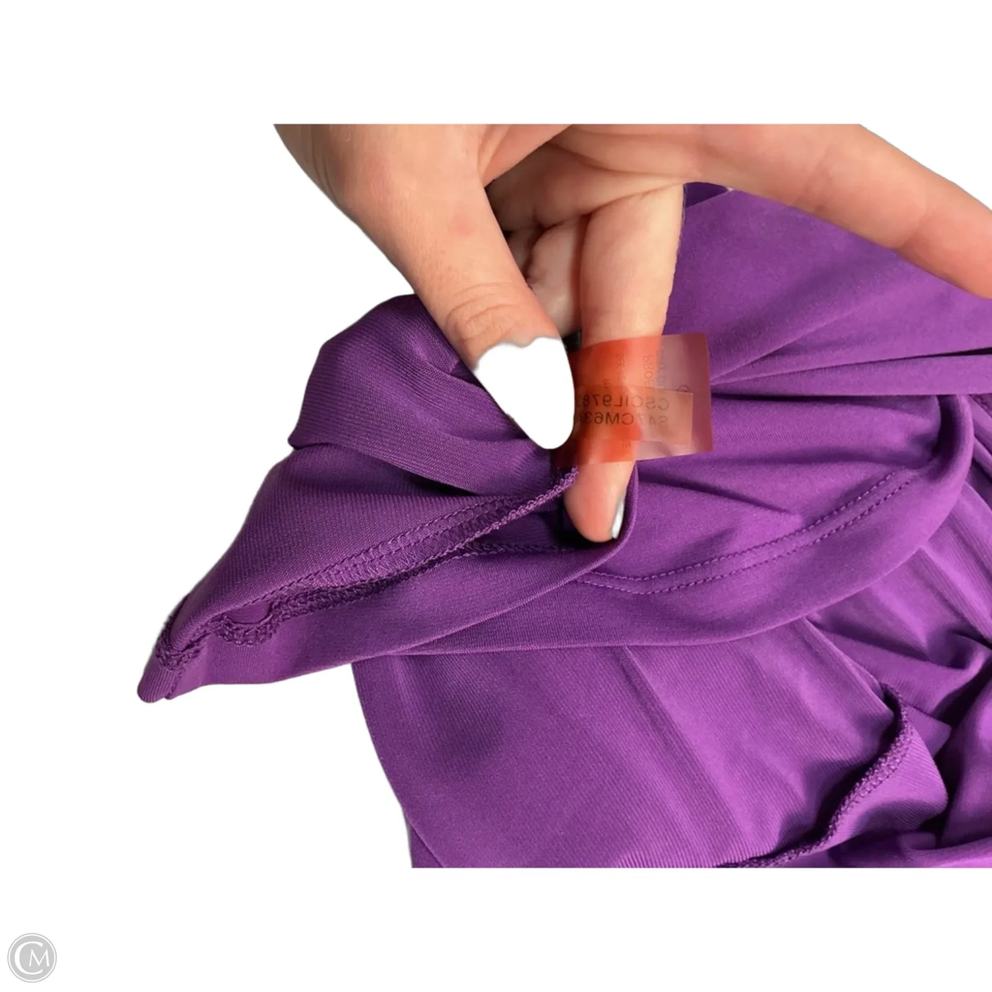 Top Sleeveless By Calvin Klein In Purple, Size: M
