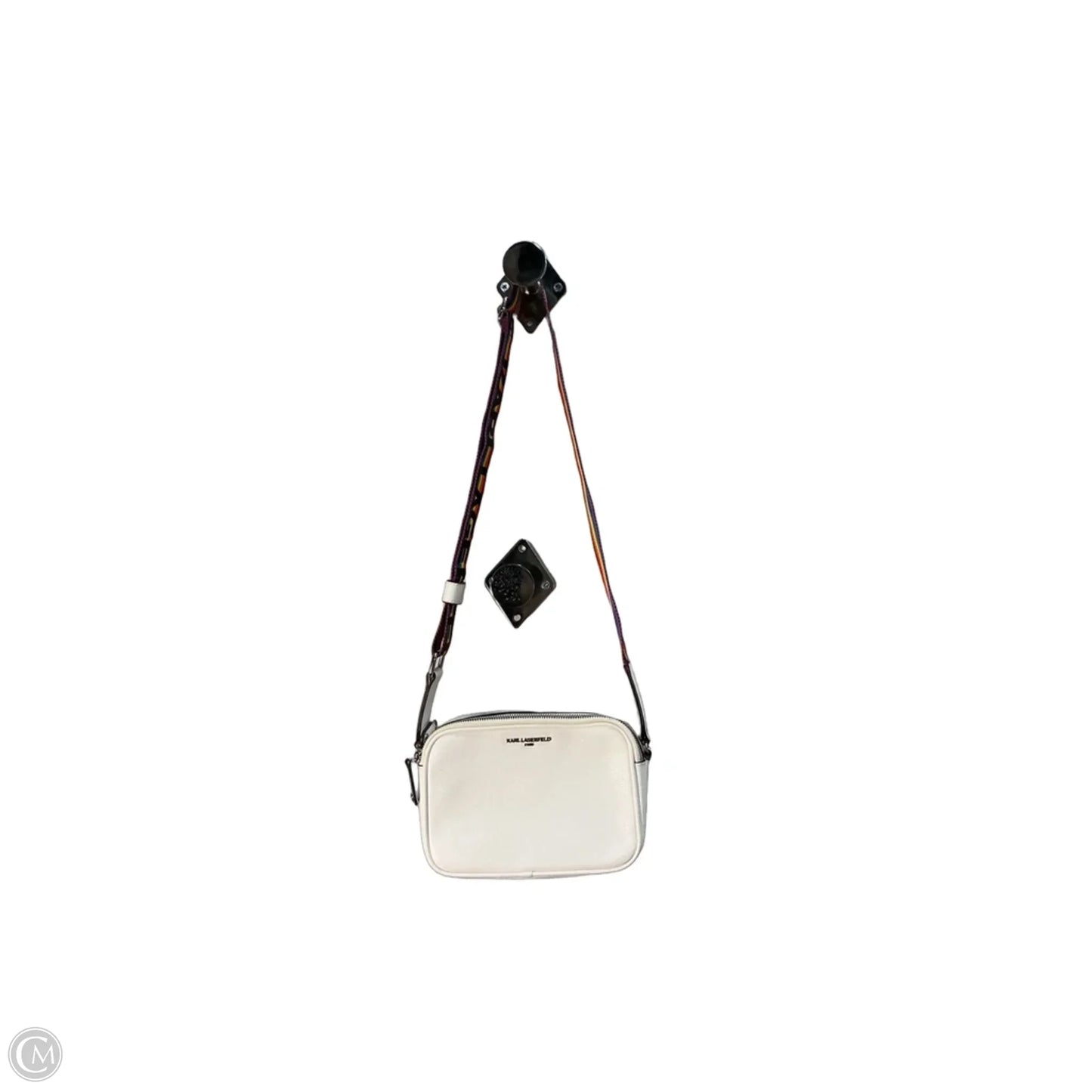 Crossbody Designer By Karl Lagerfeld, Size: Medium