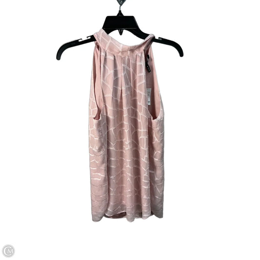 Top Sleeveless By White House Black Market In Pink, Size: M