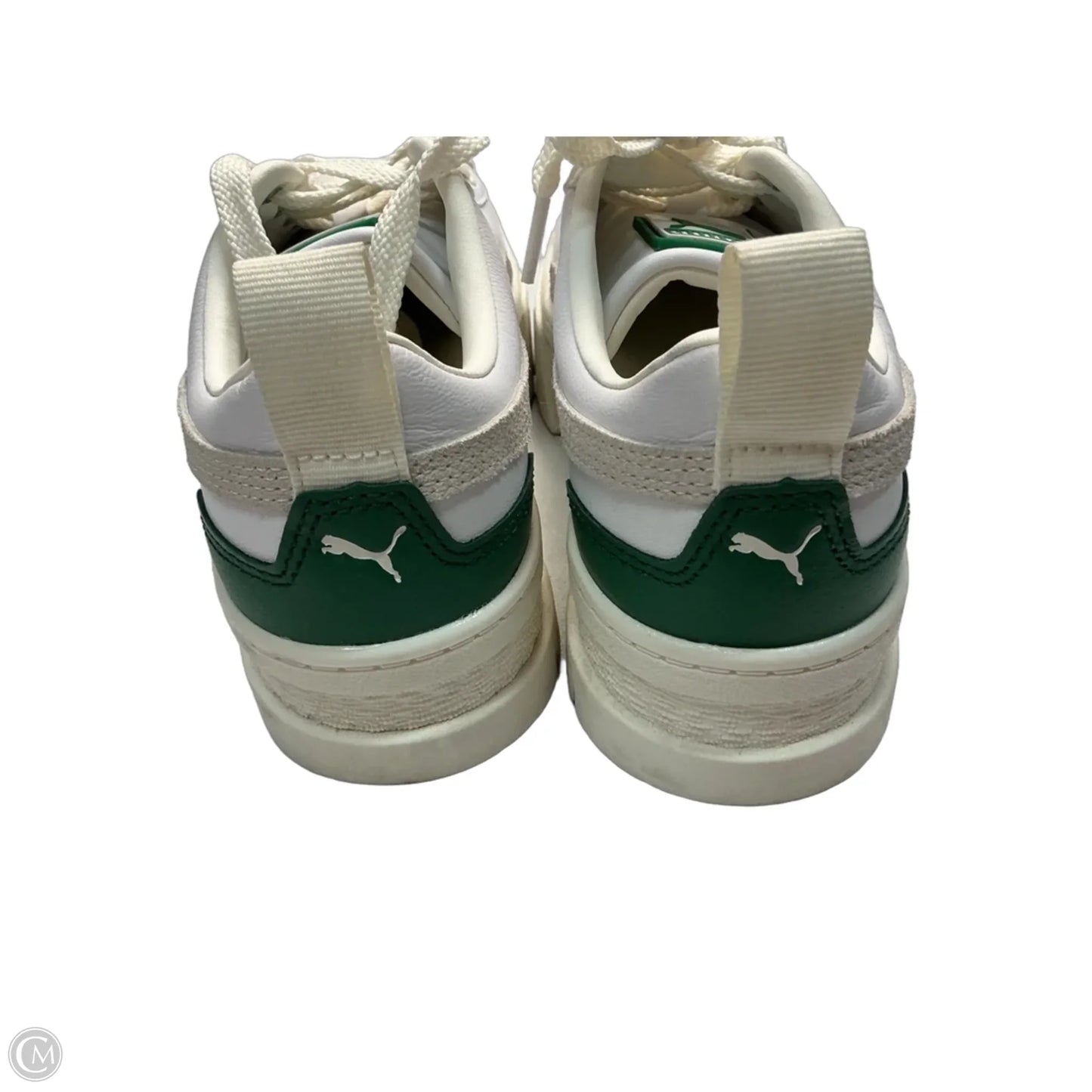 Shoes Sneakers By Puma In Green, Size: 6.5