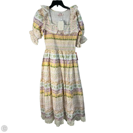 Dress Casual Maxi By Nordstrom In Pink, Size: S