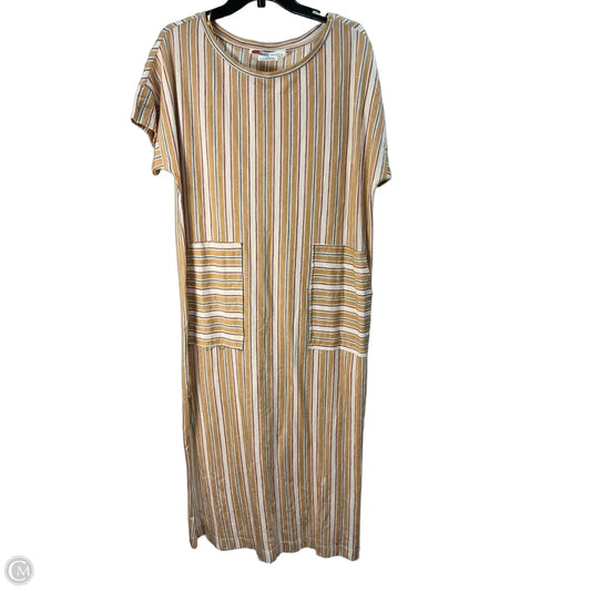 Dress Casual Maxi By Free People In Yellow, Size: S