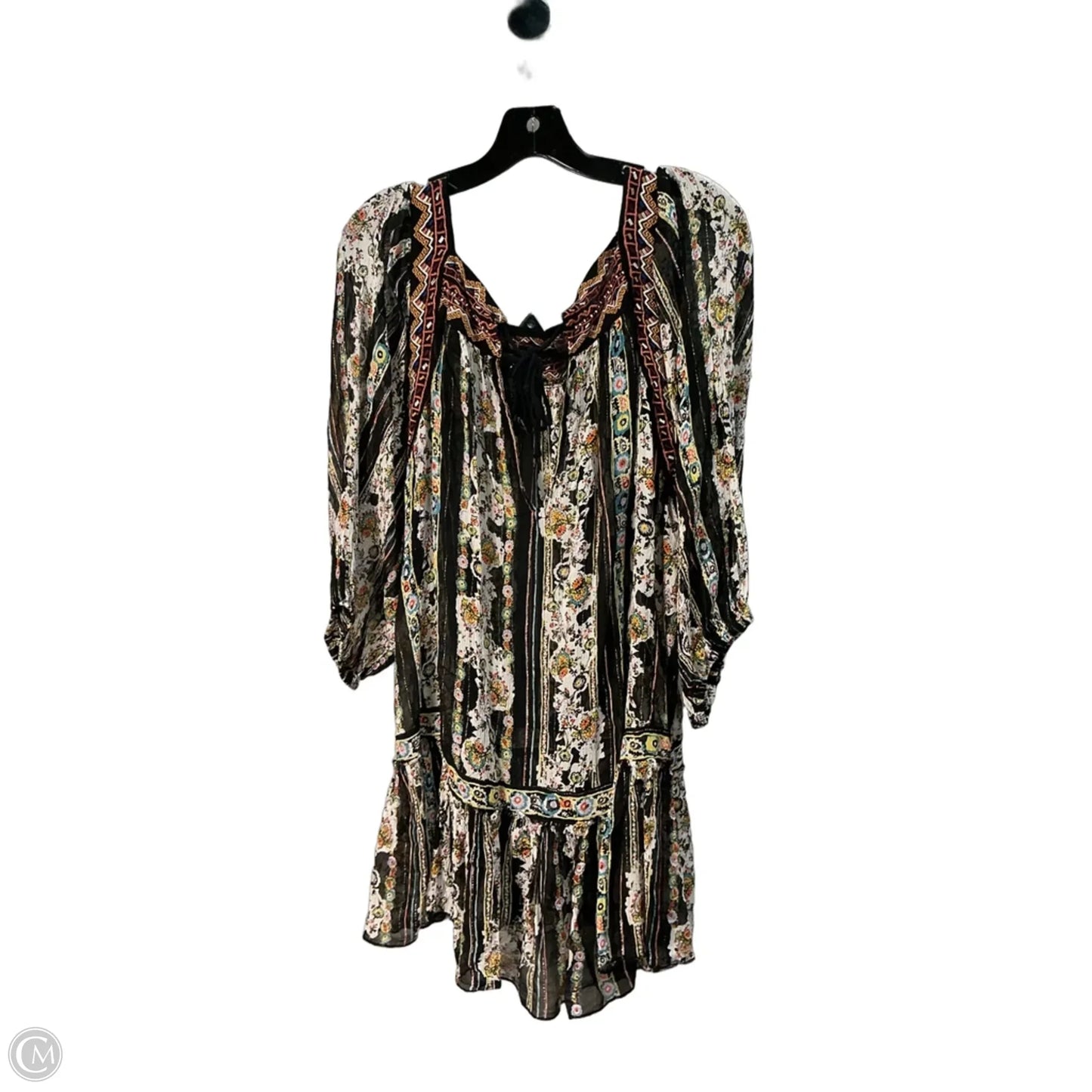 Top Long Sleeve By Free People In Black, Size: L