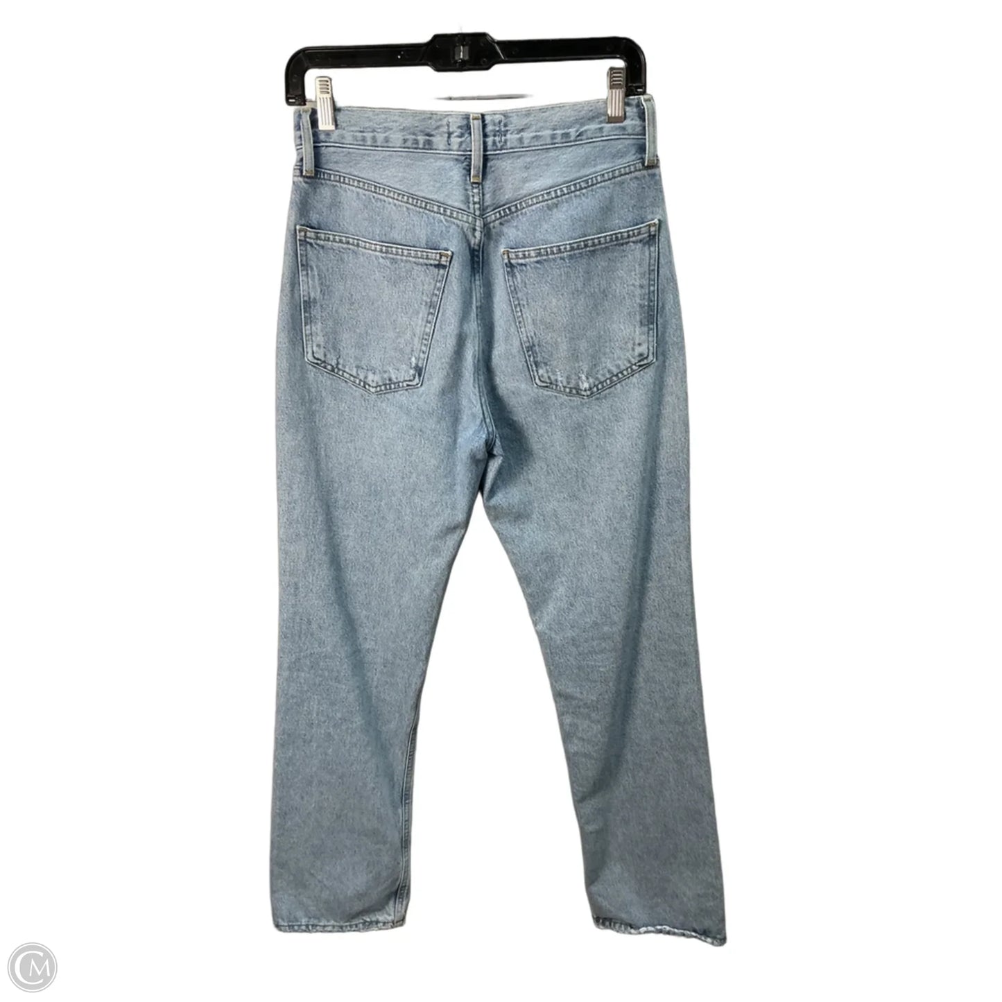 Jeans Straight By Agolde In Blue, Size: 2