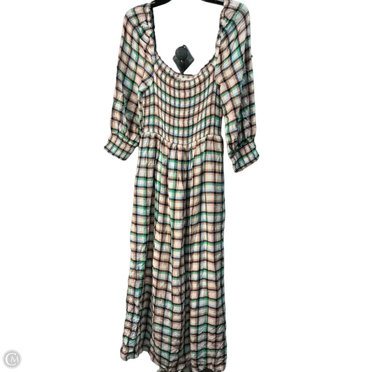 Dress Casual Midi By Maeve In Multi-colored, Size: M