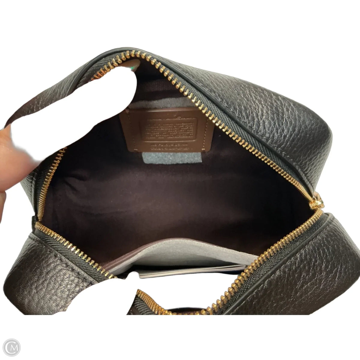 Makeup Bag Designer By Coach, Size: Small