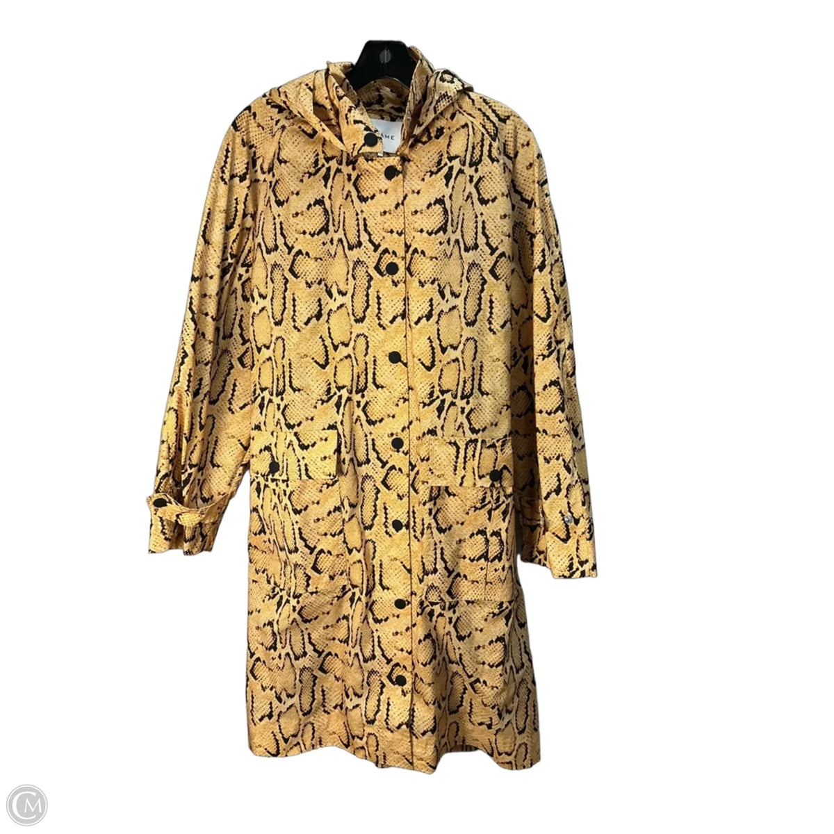 Jacket Windbreaker By Frame In Yellow, Size: M