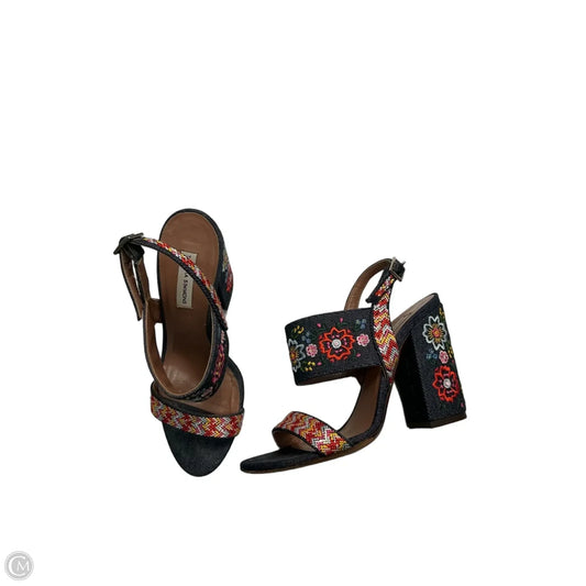 Shoes Heels Block By Tabitha In Blue, Size: 6