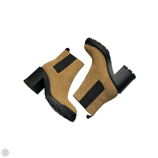 Boots Ankle Heels By Marc Fisher In Brown, Size: 7