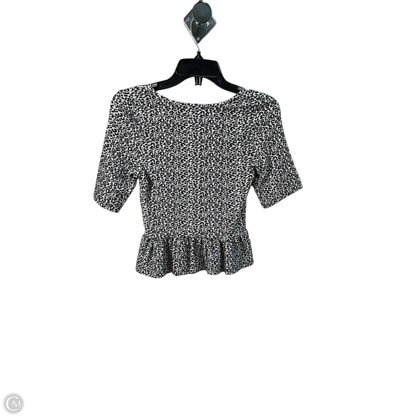 Top Short Sleeve By Maeve In Animal Print, Size: Xs