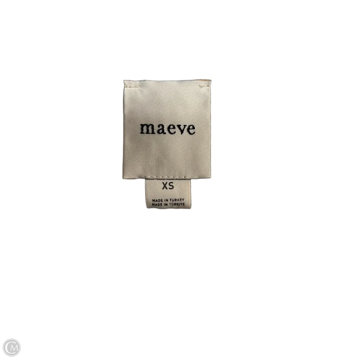 Top Short Sleeve By Maeve In Animal Print, Size: Xs