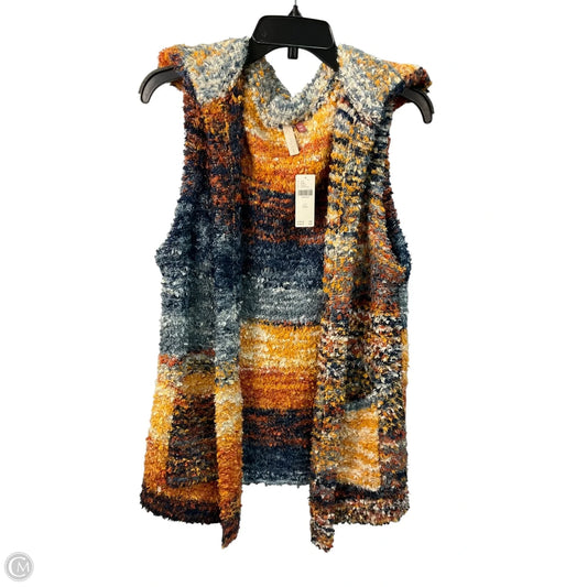 Vest Faux Fur & Sherpa By Pilcro In Multi-colored, Size: Xxs