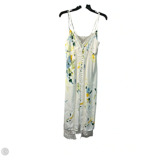 Dress Casual Maxi By Anthropologie In White, Size: S
