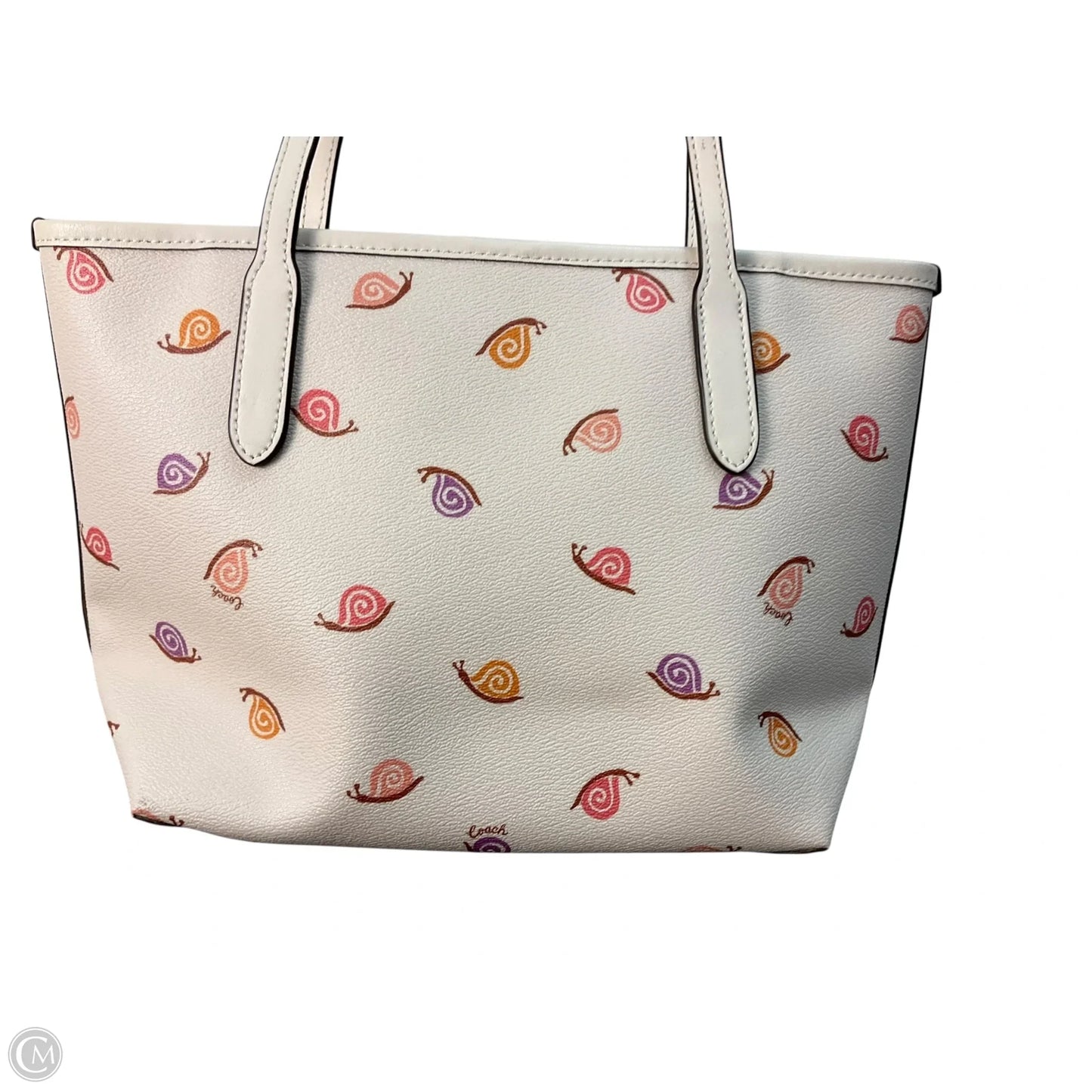 Tote Designer By Coach, Size: Small