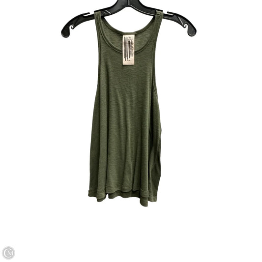 Top Sleeveless Basic By Free People In Green, Size: M