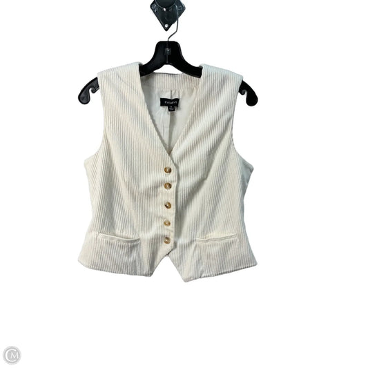 Vest Sweater By Evereve In Cream, Size: M