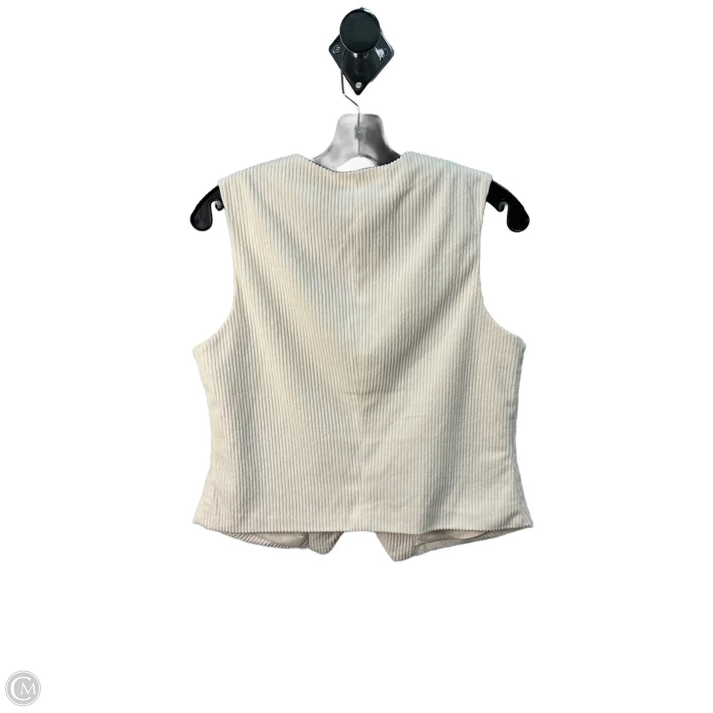 Vest Sweater By Evereve In Cream, Size: M