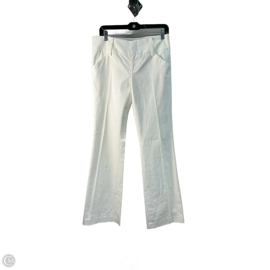 Pants Designer By Alice + Olivia In White, Size: 6