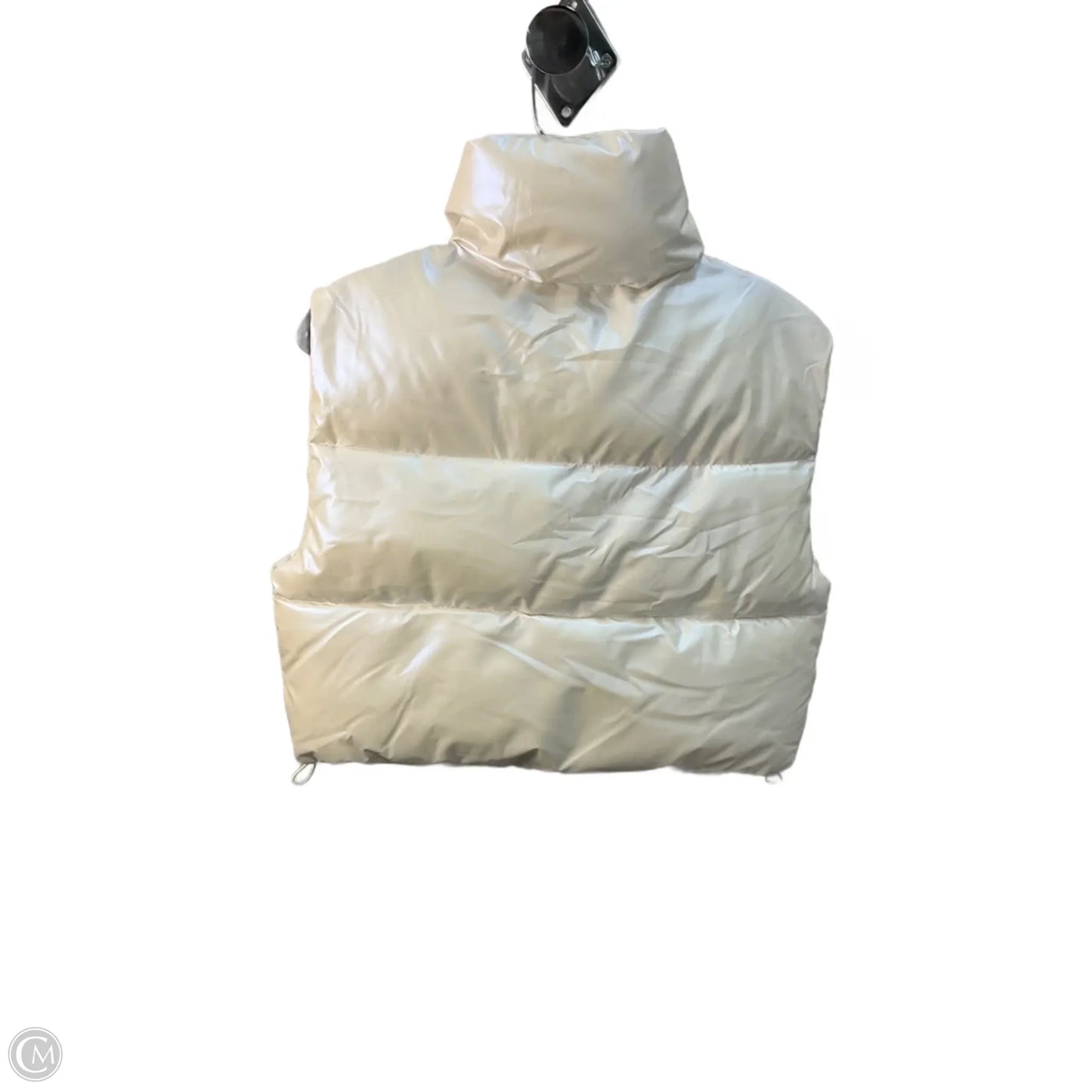 Vest Puffer & Quilted By Stoosh In White, Size: S